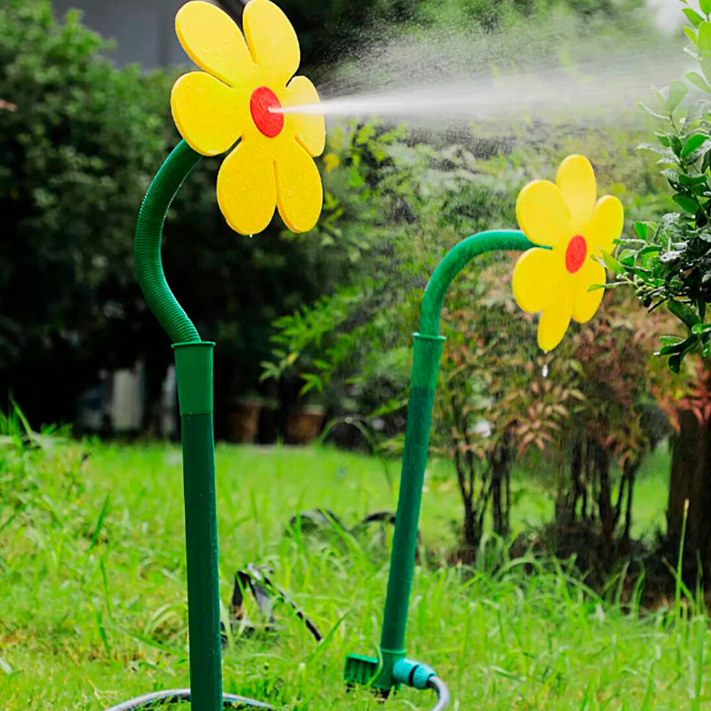 Blumenförmiger Sprinkler - dekorativ und effektiv