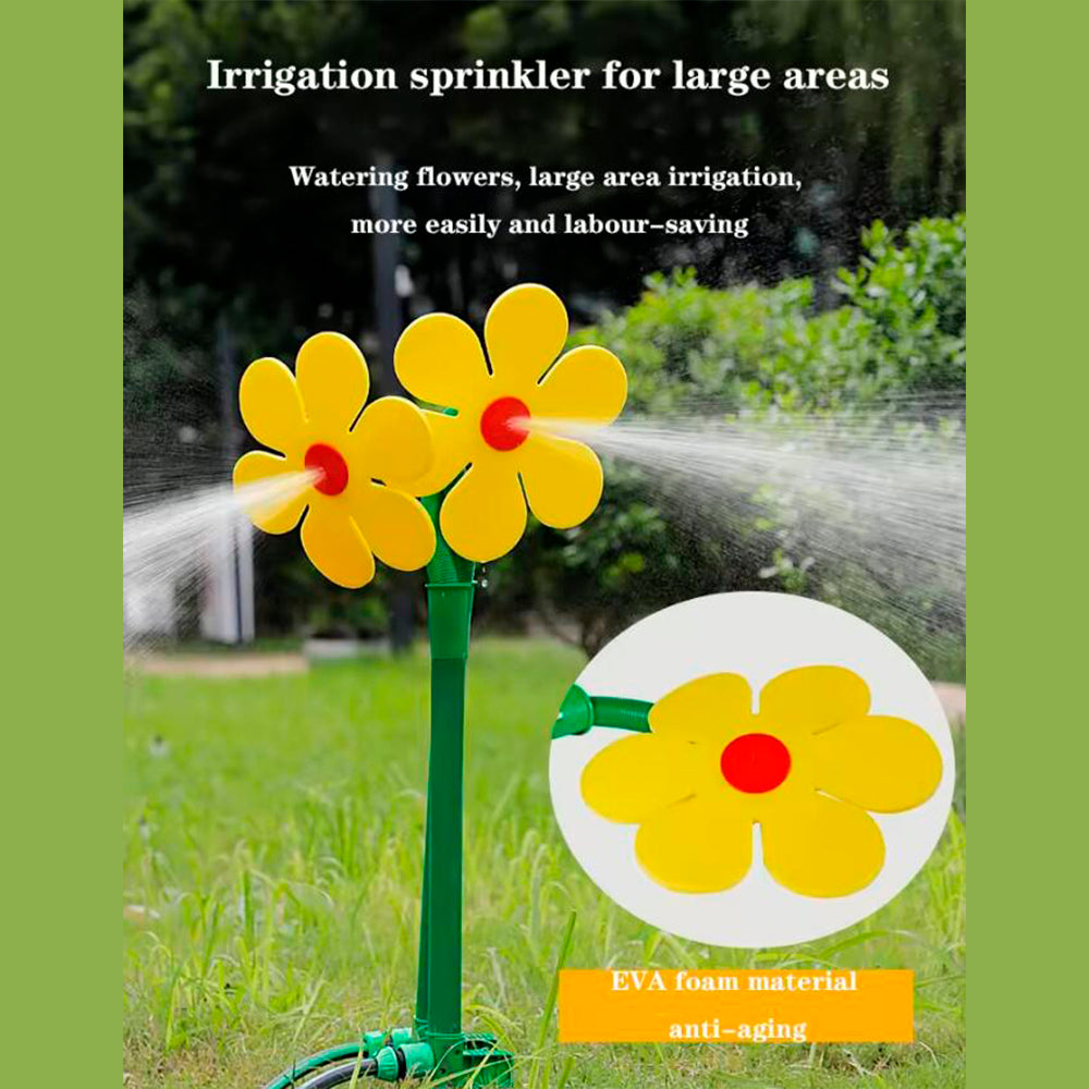 Blumenförmiger Sprinkler - dekorativ und effektiv