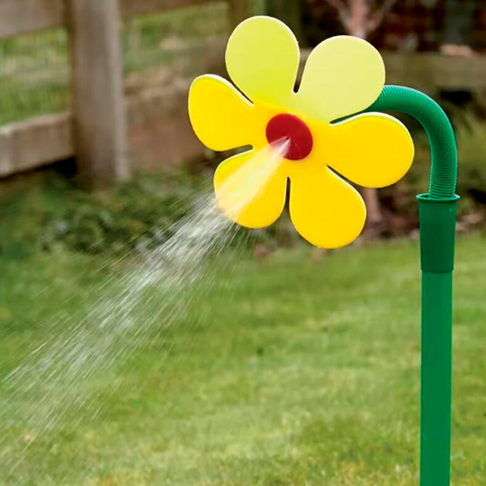 Blumenförmiger Sprinkler - dekorativ und effektiv