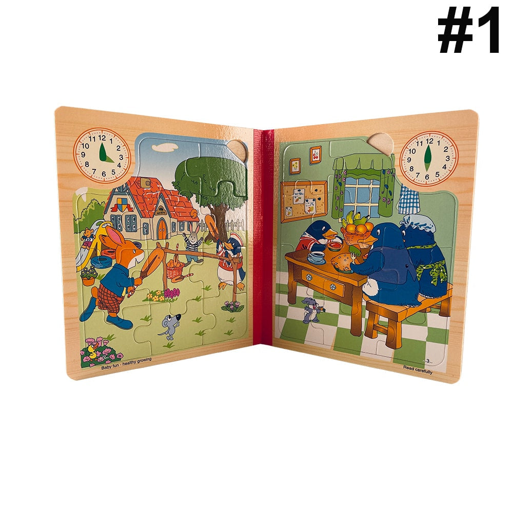 Mein kleines Puzzlebuch – Puzzles für die Kleinsten mit lustigen Motiven