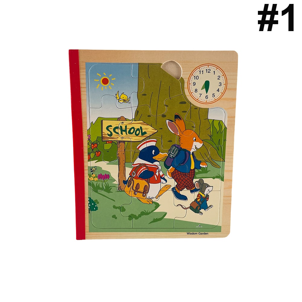 Mein kleines Puzzlebuch – Puzzles für die Kleinsten mit lustigen Motiven