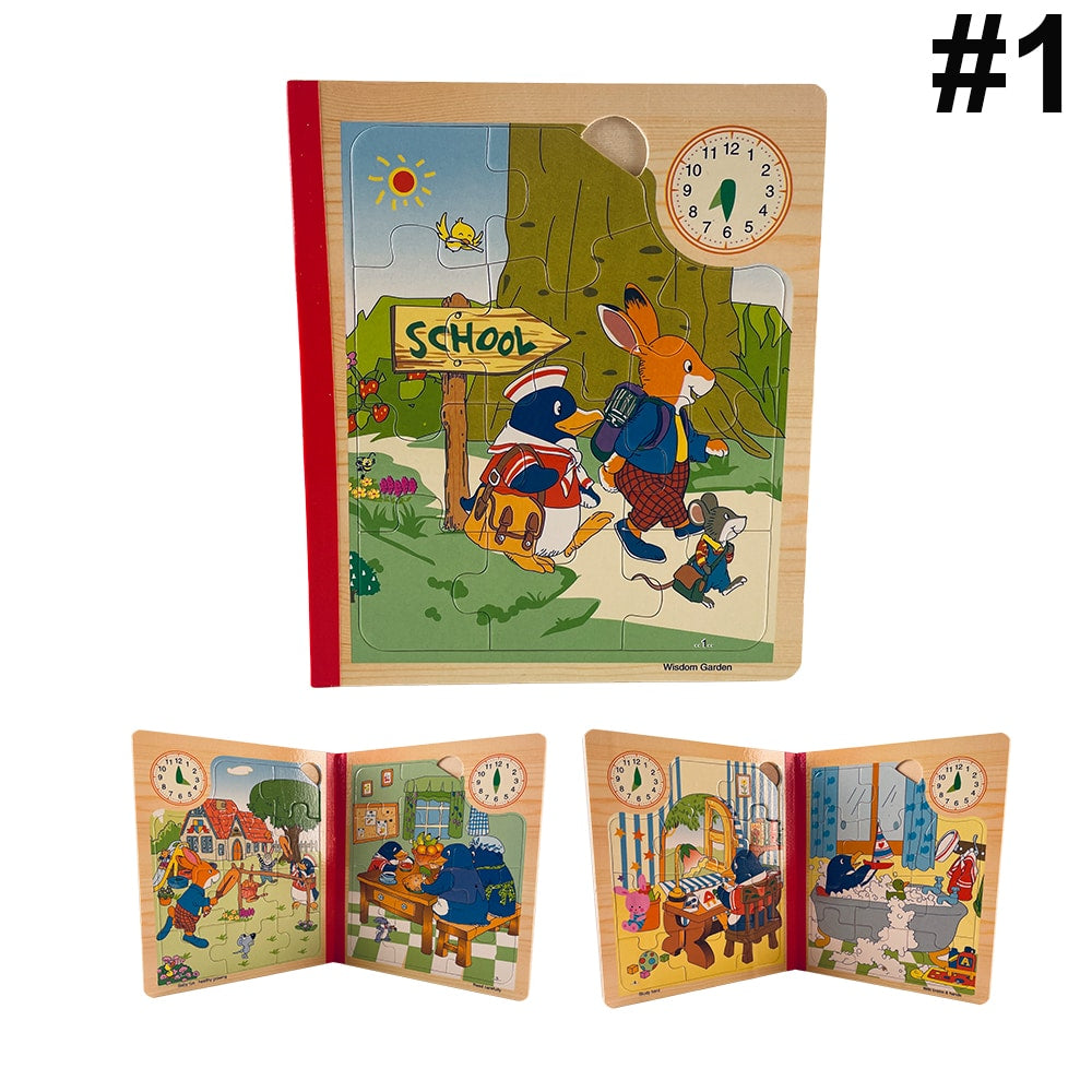 Mein kleines Puzzlebuch – Puzzles für die Kleinsten mit lustigen Motiven