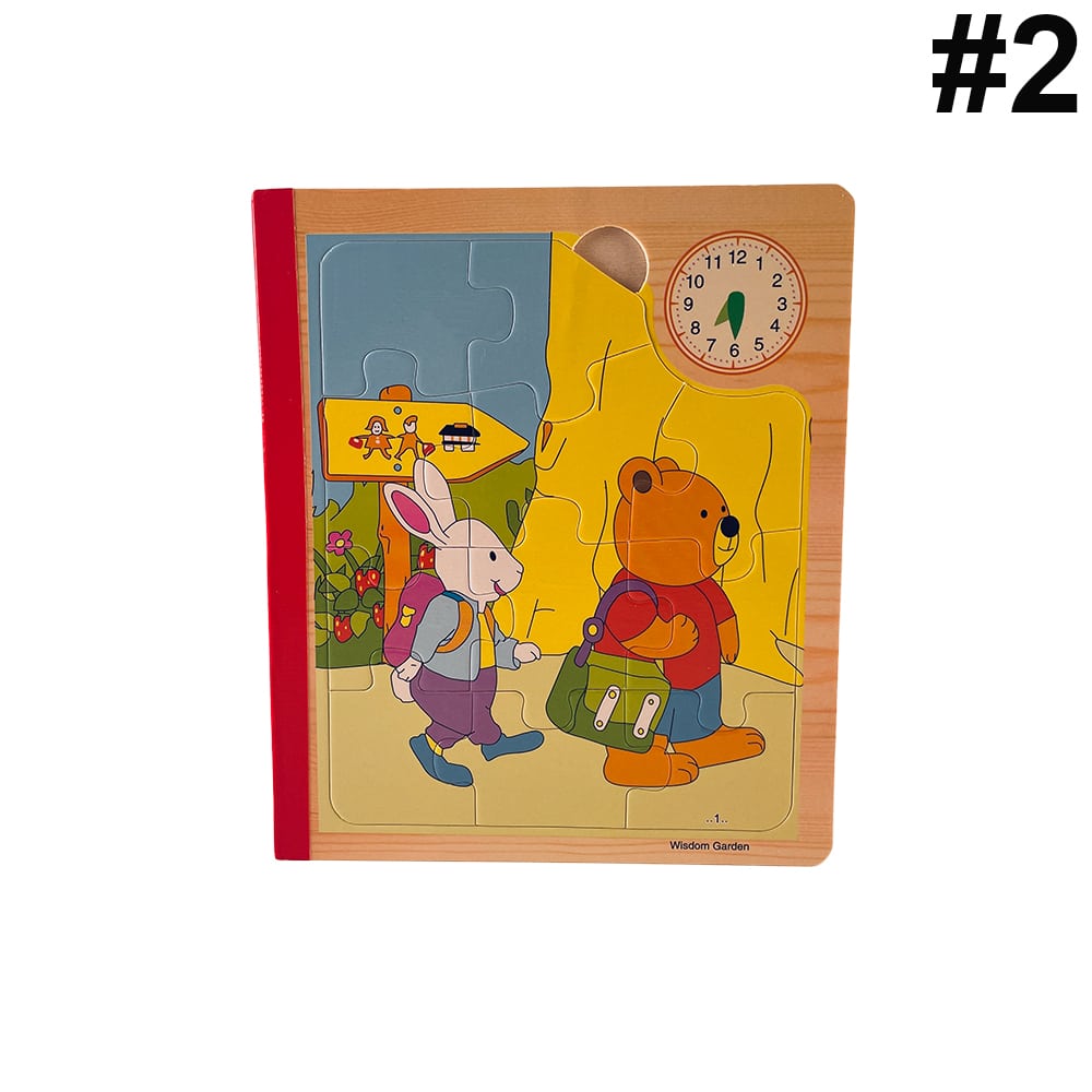 Mein kleines Puzzlebuch – Puzzles für die Kleinsten mit lustigen Motiven