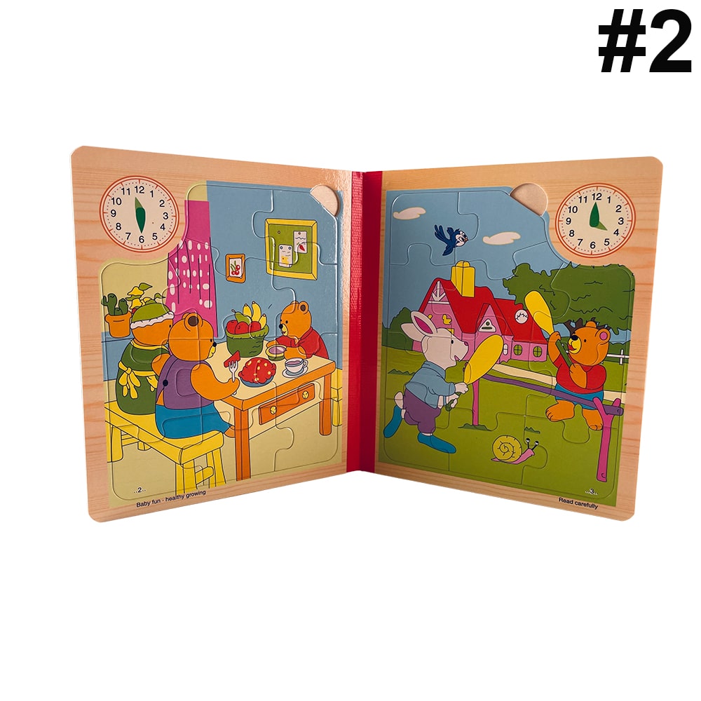 Mein kleines Puzzlebuch – Puzzles für die Kleinsten mit lustigen Motiven
