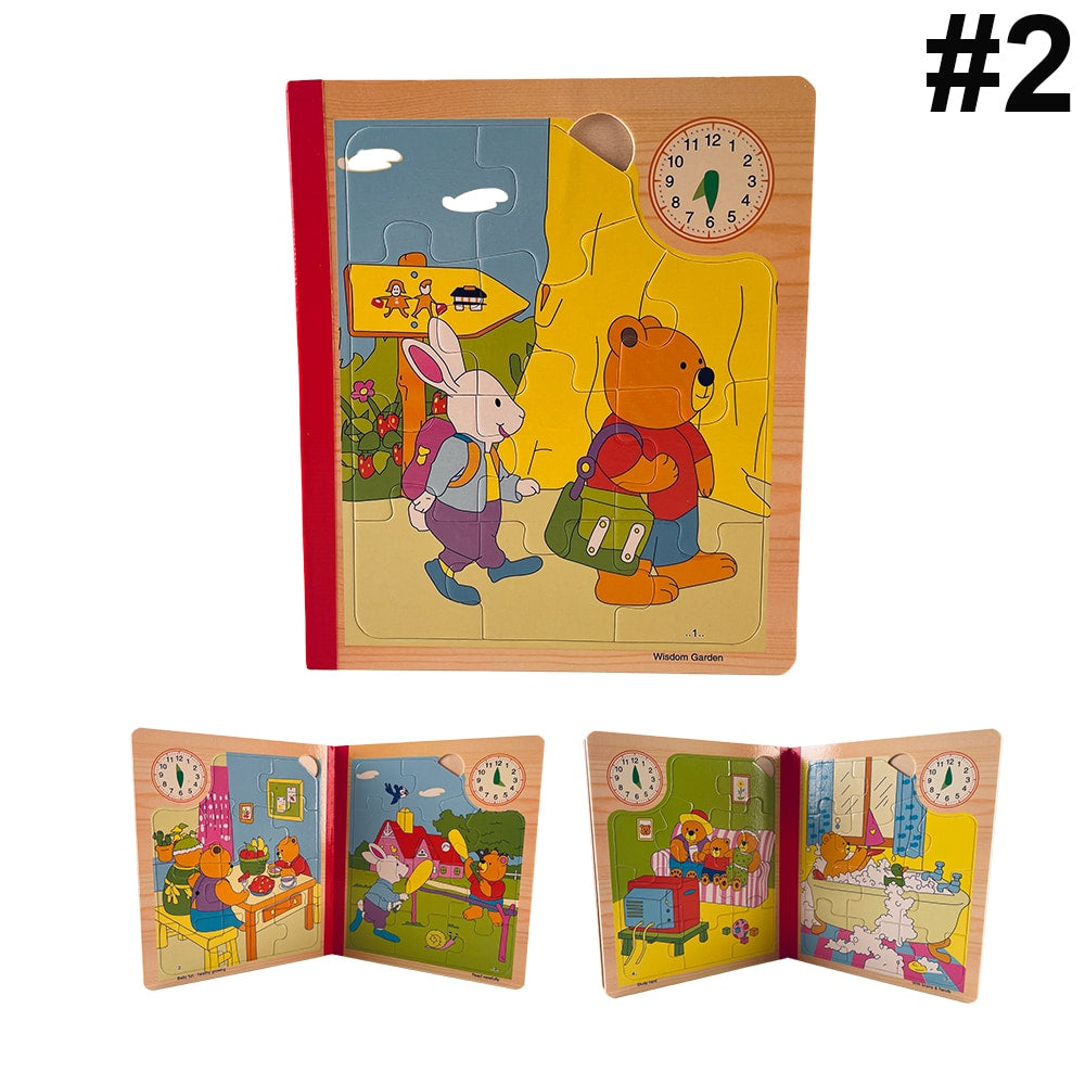 Mein kleines Puzzlebuch – Puzzles für die Kleinsten mit lustigen Motiven