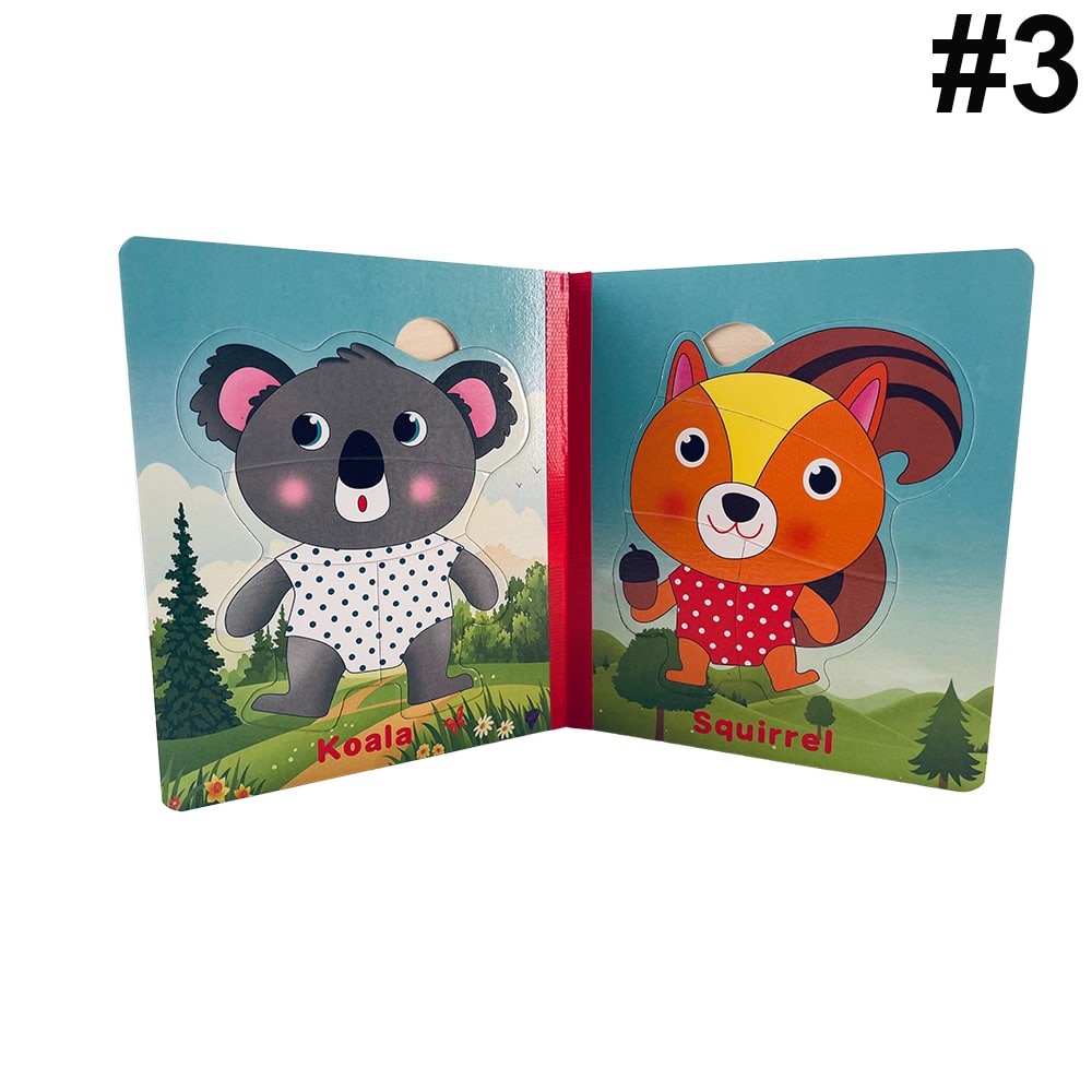 Mein kleines Puzzlebuch – Puzzles für die Kleinsten mit lustigen Motiven