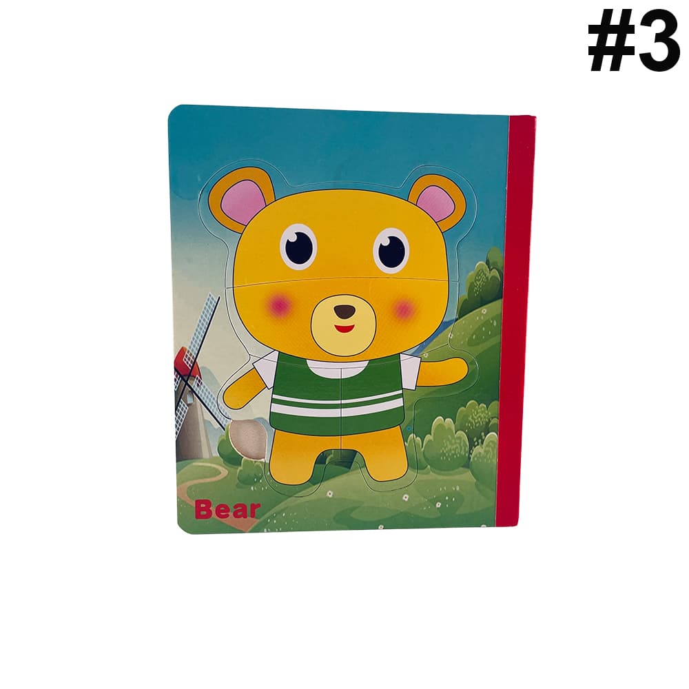 Mein kleines Puzzlebuch – Puzzles für die Kleinsten mit lustigen Motiven