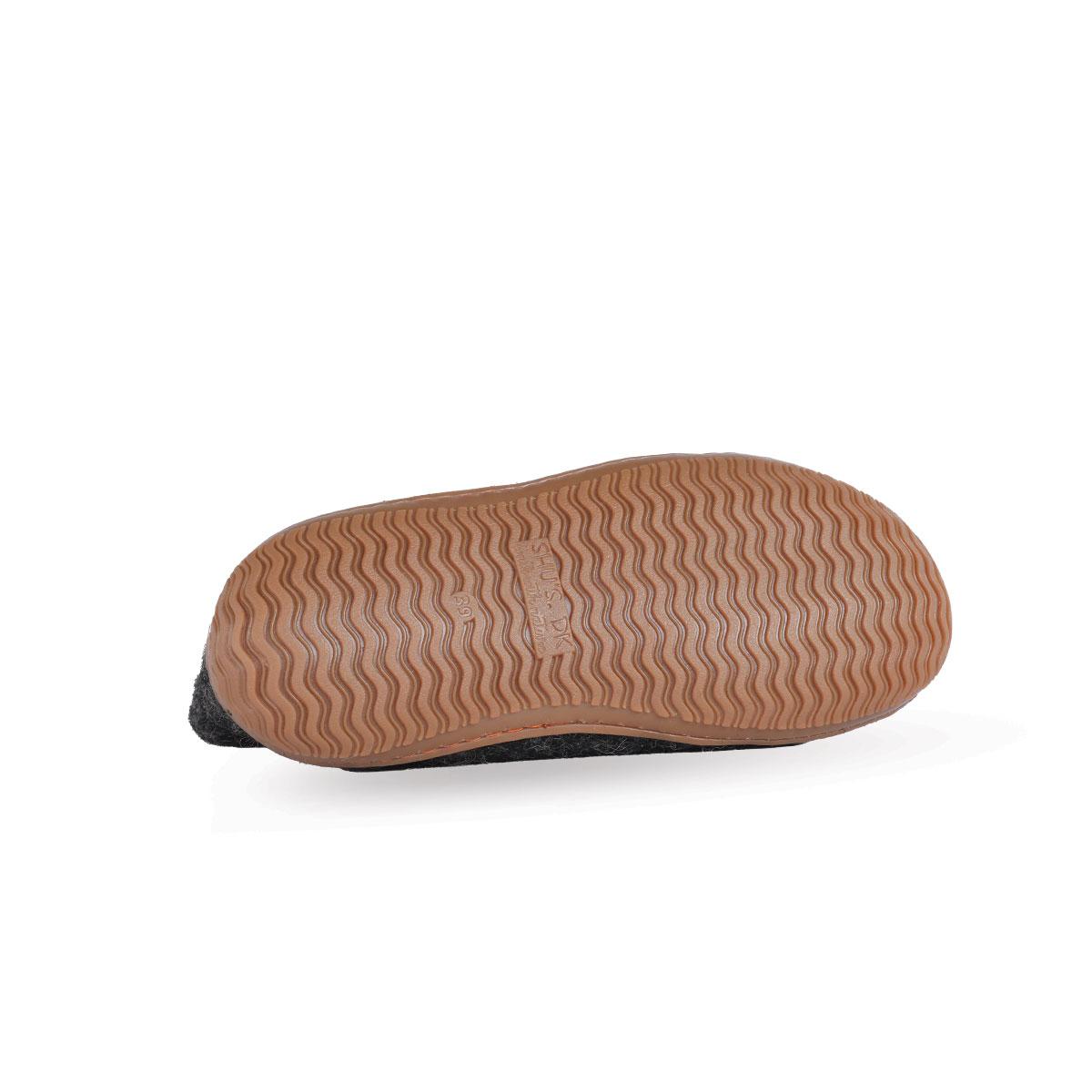 Wollstiefel (100% reine Wolle) - Modell Koks mit Gummisohle