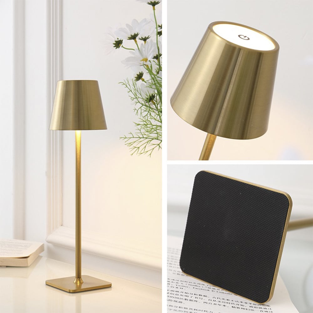 LED-Tischlampe mit Touch-Funktion – kabellos – 4 Farben