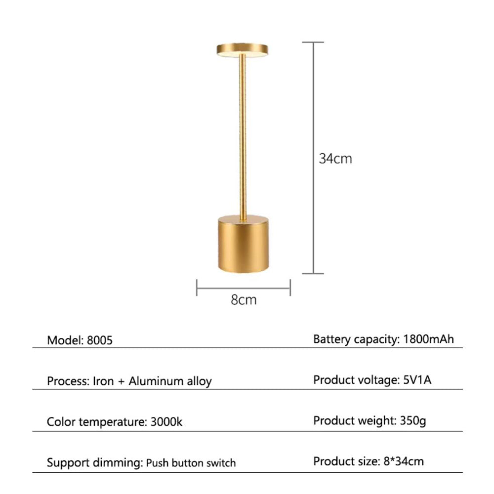 LED-Tischlampe – Modern und Minimalistisch