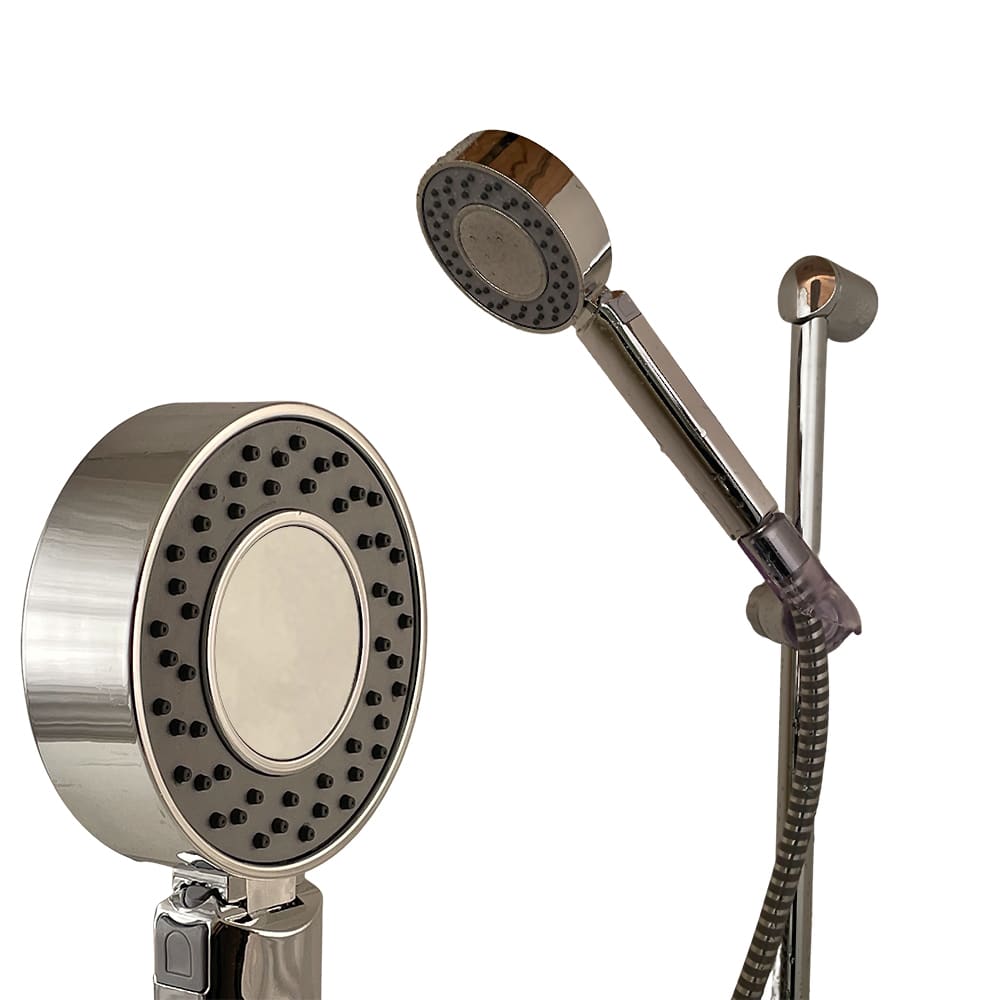 Doppelseitiger Duschkopf – Shampoo-/Gel-Spender -