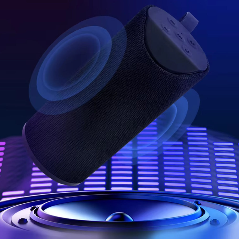 Bluetooth-Lautsprecher 5W mit Subwoofer und Stoffdesign