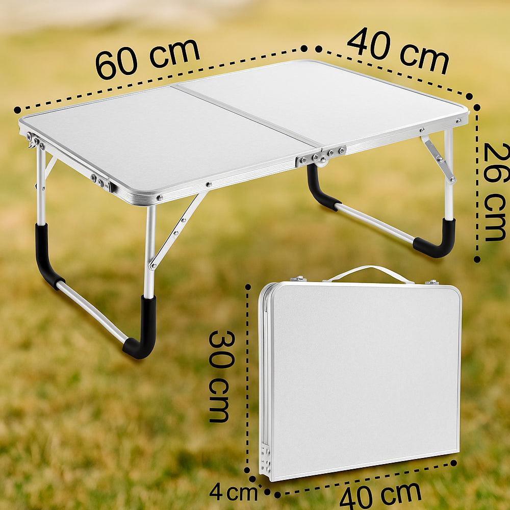 Klappbarer leichter Campingtisch aus Aluminium