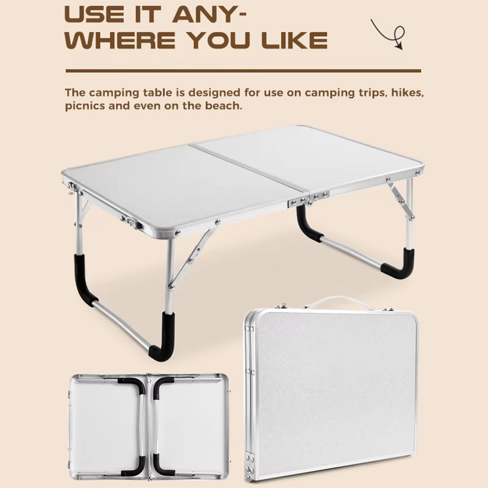 Klappbarer leichter Campingtisch aus Aluminium