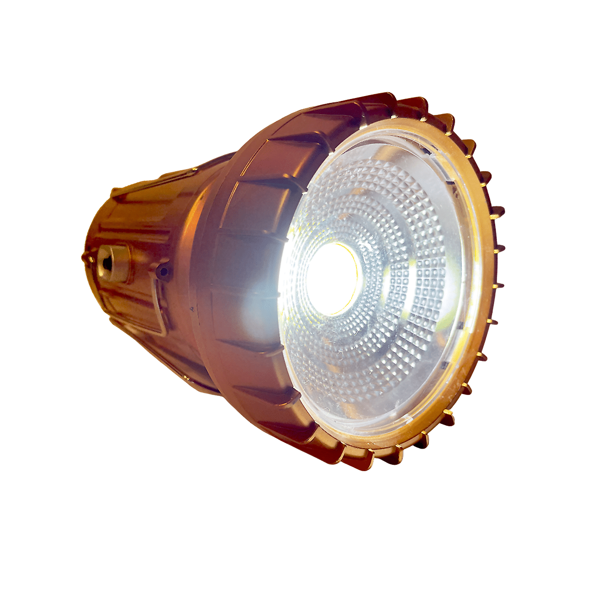 LED-Campinglampe mit Akku - geladen über Solarzellen