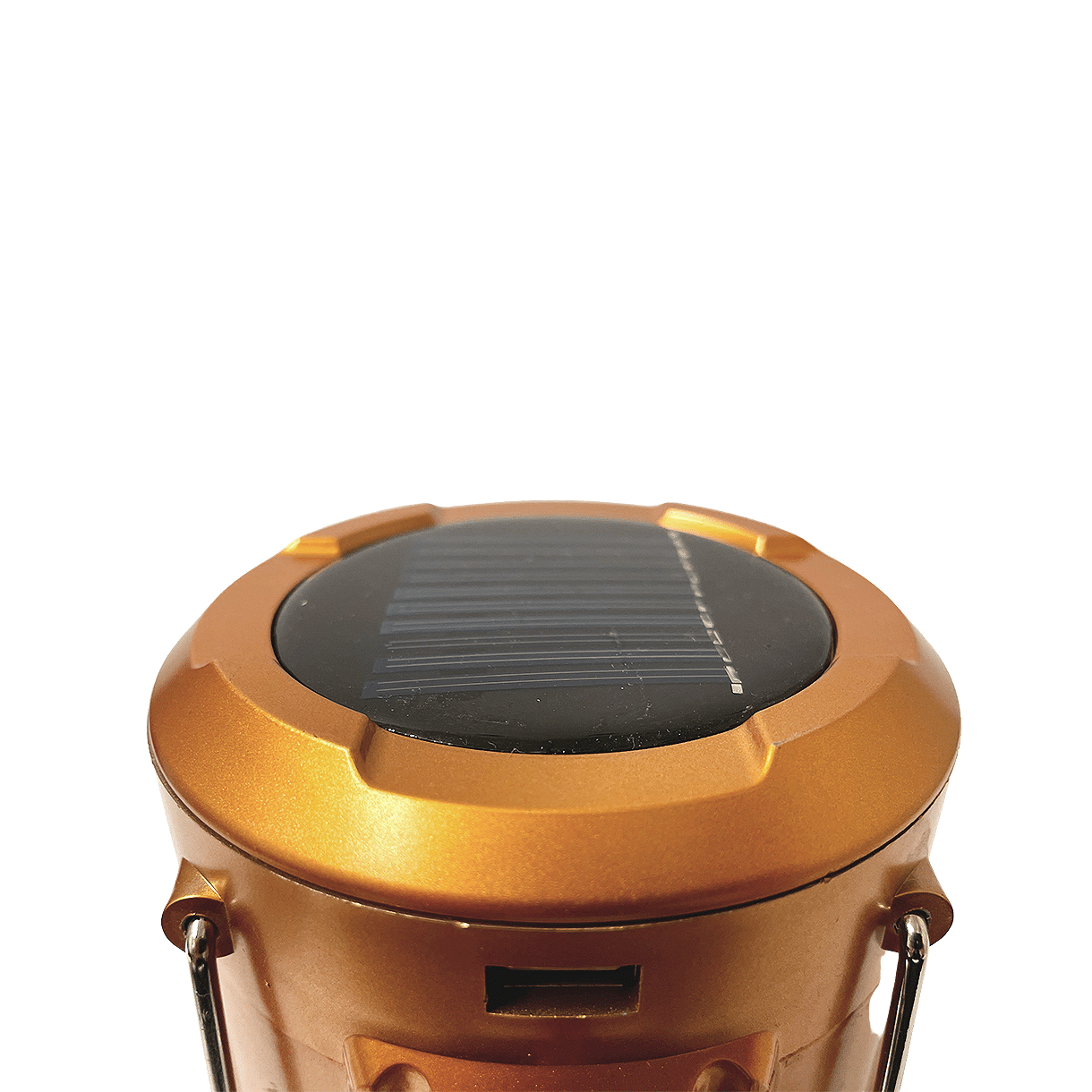 LED-Campinglampe mit Akku - geladen über Solarzellen