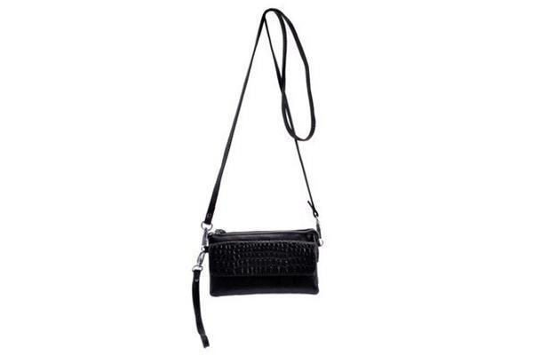 Clutch / Handtasche mit Schulter- und Handschlaufe