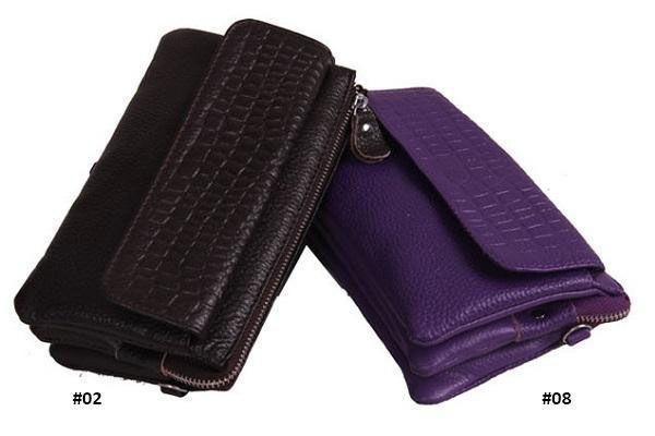 Clutch / Handtasche mit Schulter- und Handschlaufe