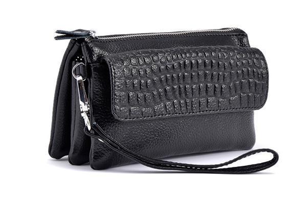 Clutch / Handtasche mit Schulter- und Handschlaufe