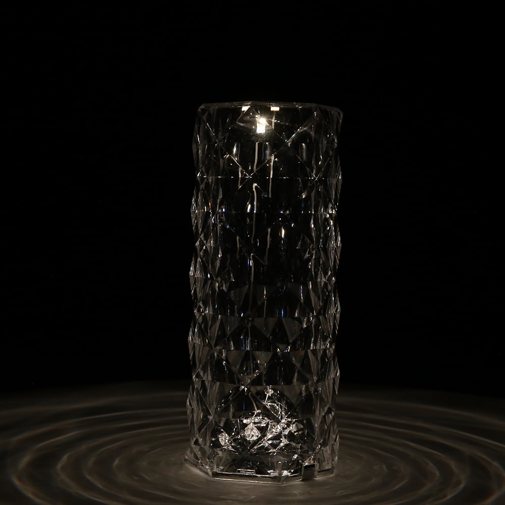 Kristall-Tischlampe mit Touch-Funktion