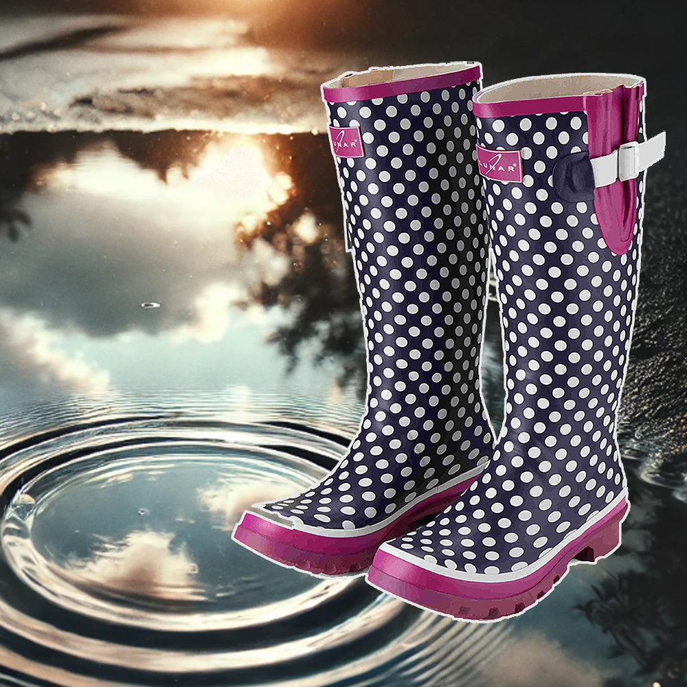 Hohe Gummistiefel für Damen – stilvoll, bequem und wasserdicht