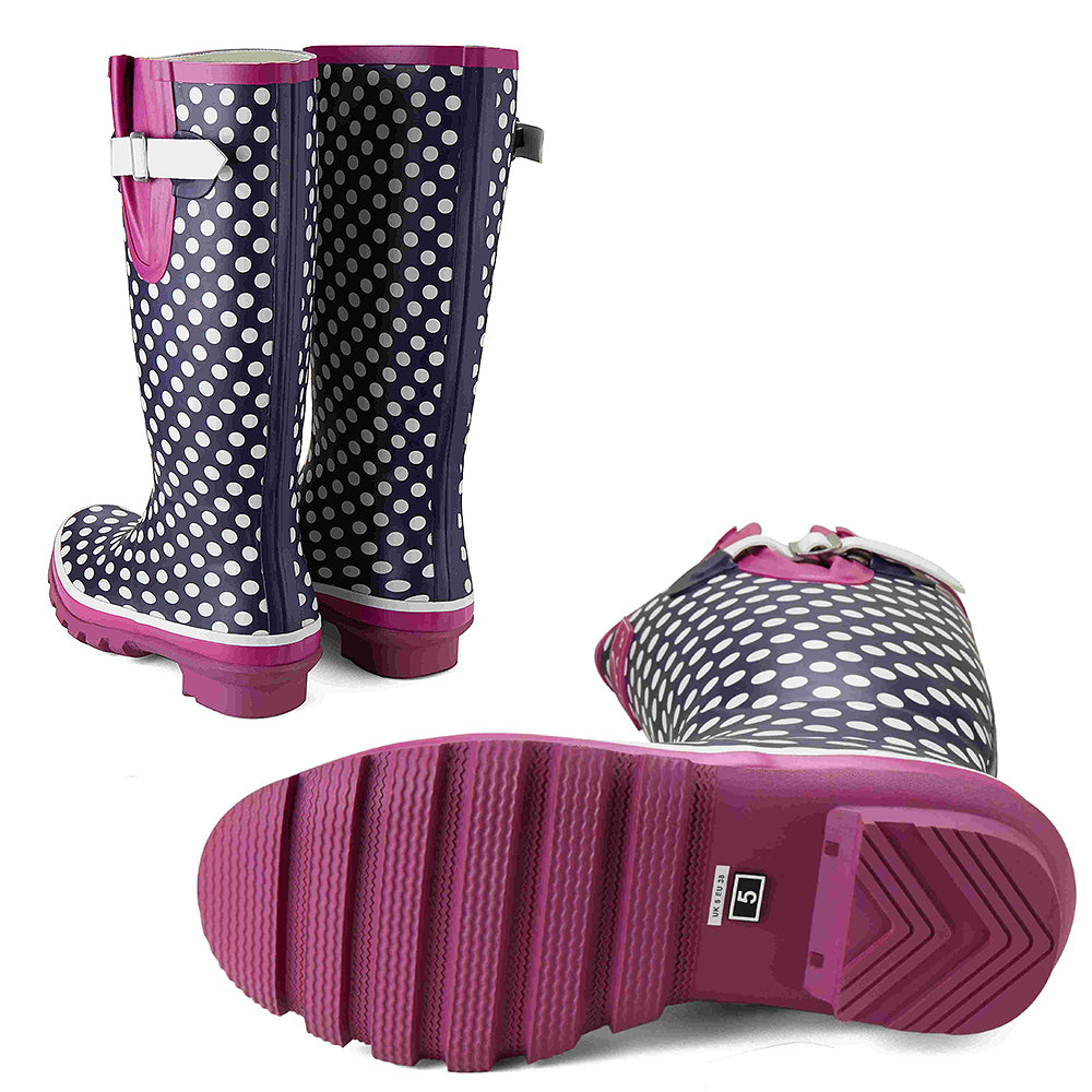 Hohe Gummistiefel für Damen – stilvoll, bequem und wasserdicht
