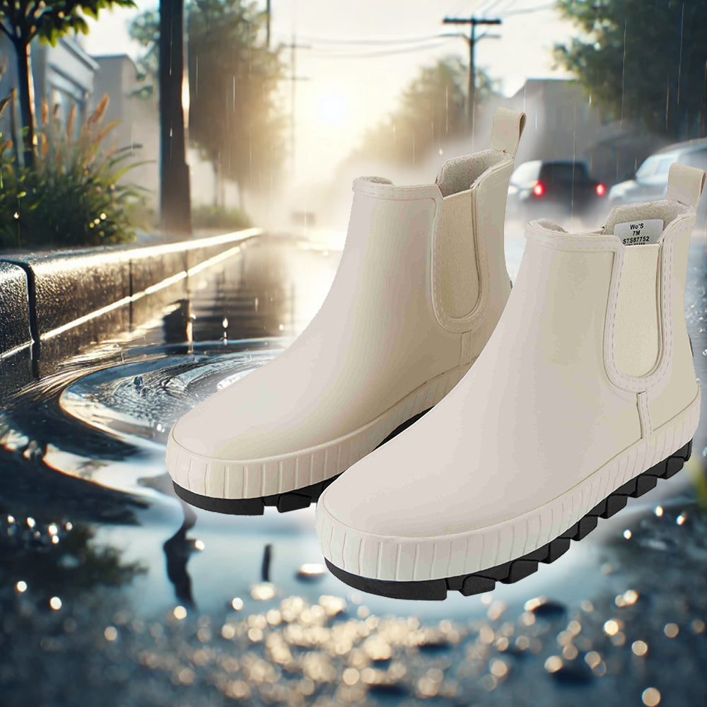 Kurze Gummistiefel für Damen – stilvoll, bequem und wasserdicht