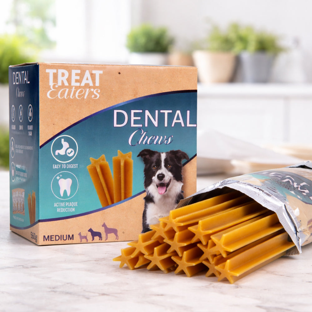 Dental-Kauknochen für Hunde – gesunde Maulhygiene & frischer Atem (7x4) 560 g