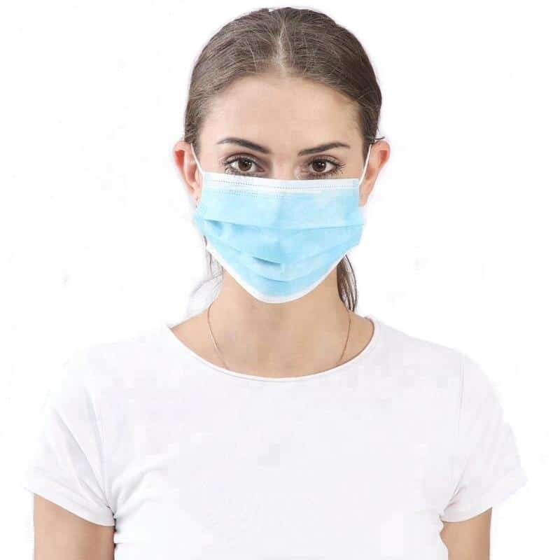 20 Stk. Mund-Nasen-Bedeckung / Masken mit 3-Lagen-Schutz – TYP IIR GEPRÜFT