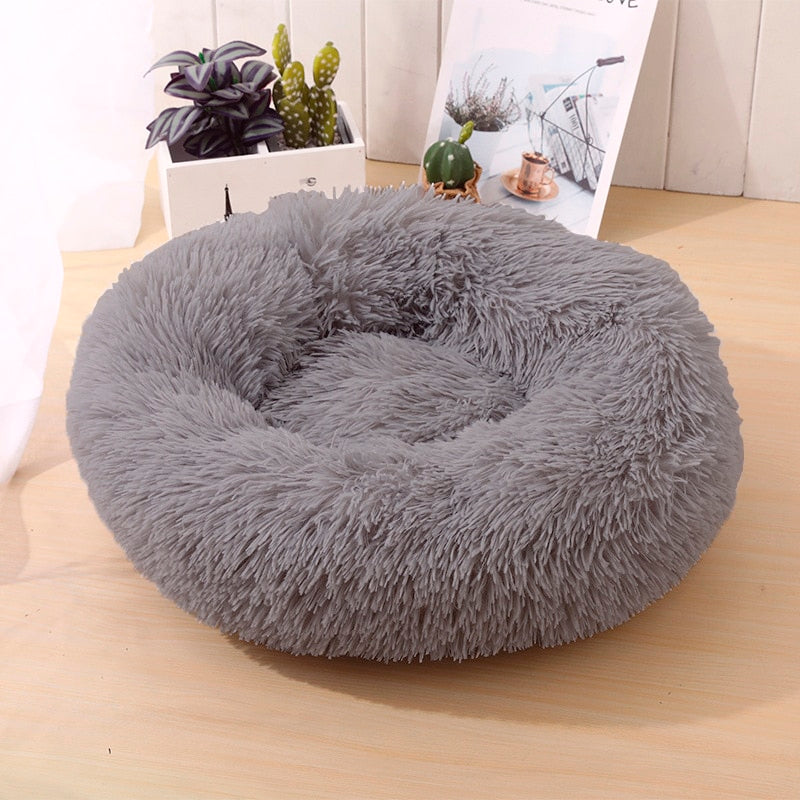 Weiches und beruhigendes Donut-Hundebett (Viele Farben)
