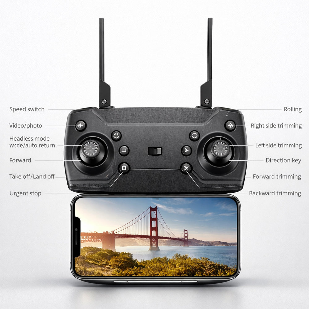 Faltbare Drohne 4K mit/ohne kamera