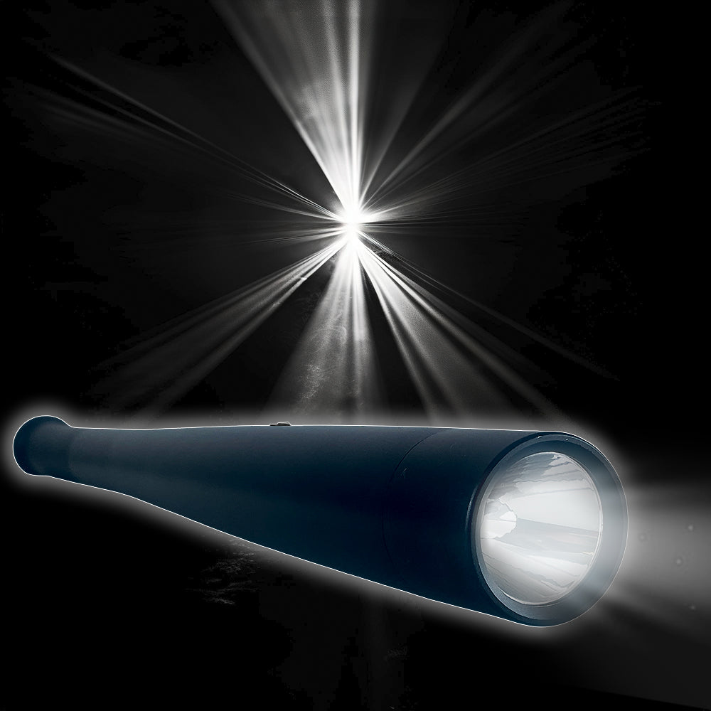 Kraftvolle Taschenlampe 1.000 Lumen - Aluminiumlegierung - Baseball-Design -