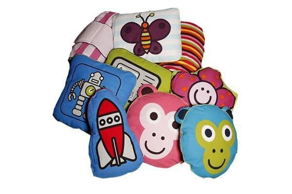 FLEXA Kinderkissen mit verschiedenen Farben und Motive