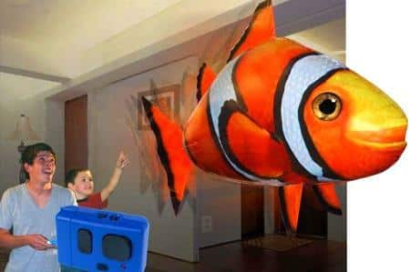 Aufblasbarer fliegender Fisch - ferngesteuert (Hai oder Clownfisch/Anemonenfisch/Nemo)