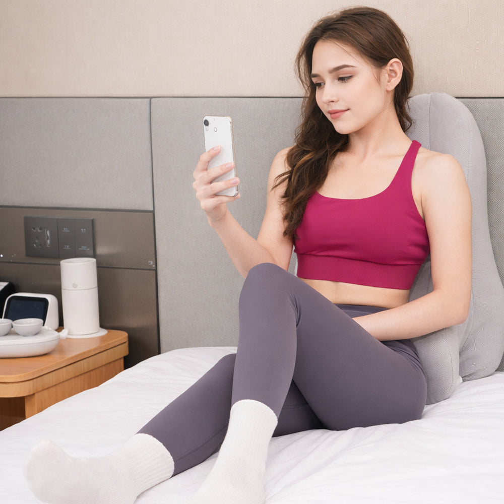 Ergonomisches Keilkissen aus Memory-Schaum mit abnehmbarem Nackenkissen