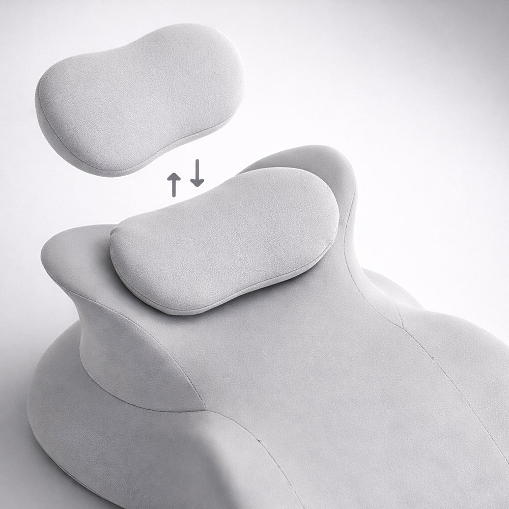 Ergonomisches Keilkissen aus Memory-Schaum mit abnehmbarem Nackenkissen