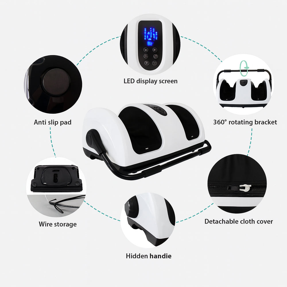 Fuß- und Beinmassagegerät mit Shiatsu