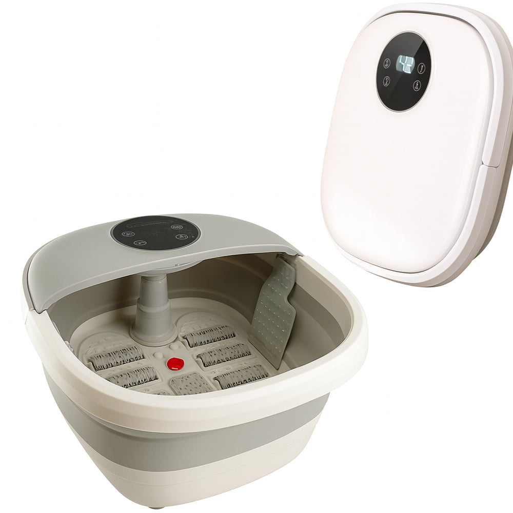 Faltbares Luxus-Fußbad mit Massage, Temperaturregelung &amp; Fernbedienung