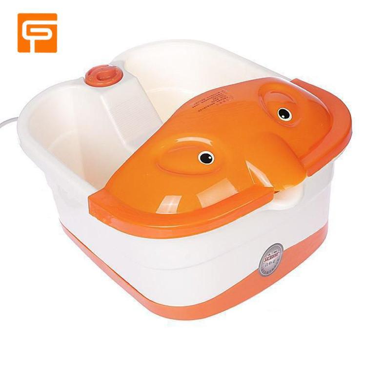 Fußbad mit Wärme- Sprudel- Vibration und Rollenmassage