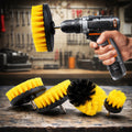 4-in-1 Bürstenset für Bohrmaschine – effektive Reinigung ohne Kraftaufwand