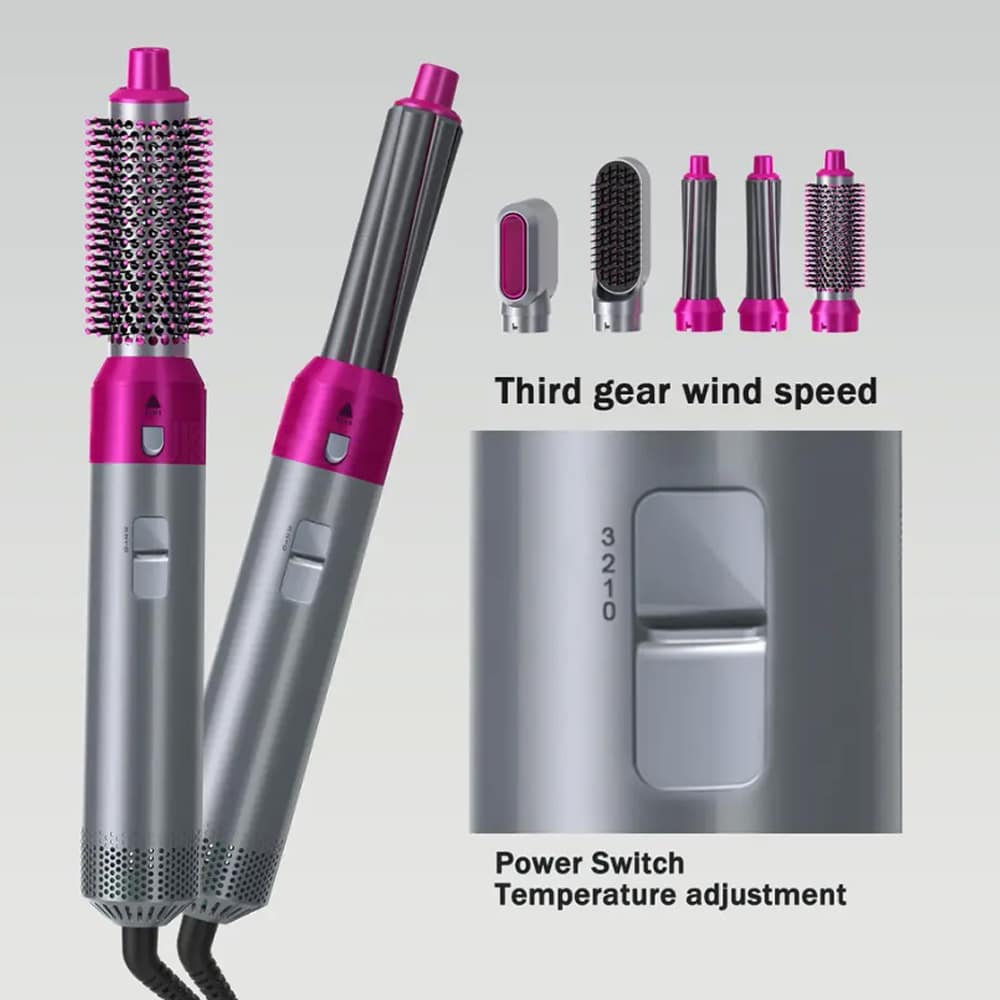 Heißluftstyler 5-in-1 - stylen Sie Ihr Haar wie ein Profi