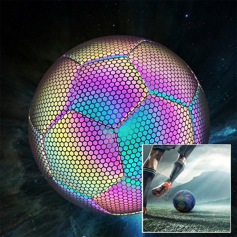 Reflektierender Fußball - Größe 4 und 5 -