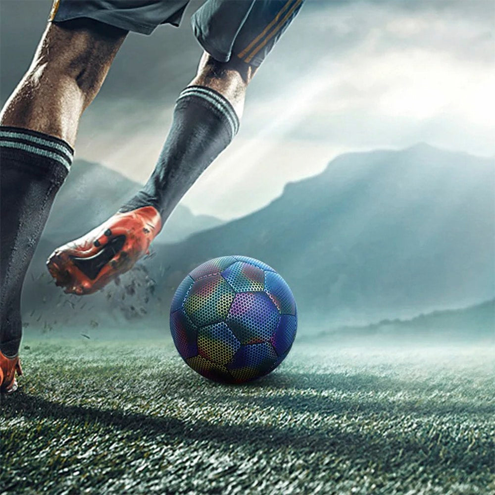 Reflektierender Fußball - Größe 4 und 5 -