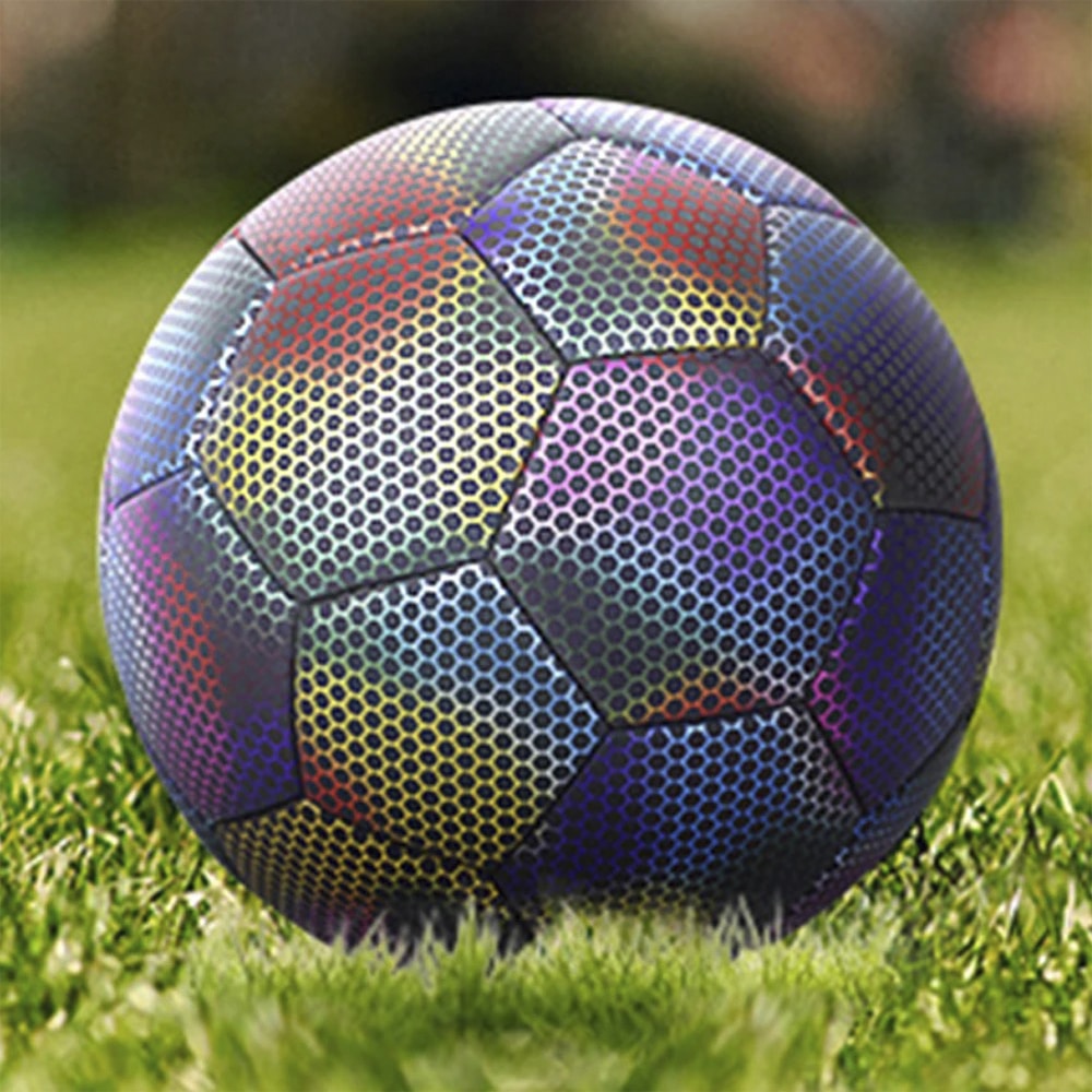 Reflektierender Fußball - Größe 4 und 5 -