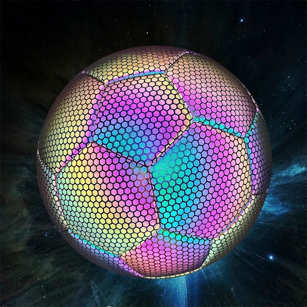 Reflektierender Fußball - Größe 4 und 5 -