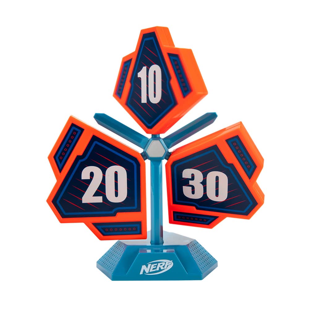 NERF Elite Hit N' Spin Zielscheibe (auch für Gel-Blaster geeignet)