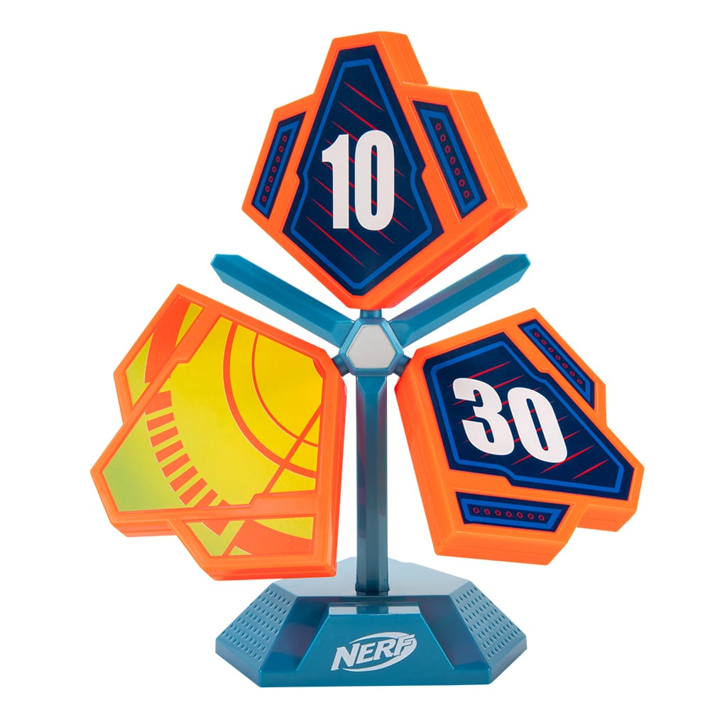 NERF Elite Hit N' Spin Zielscheibe (auch für Gel-Blaster geeignet)