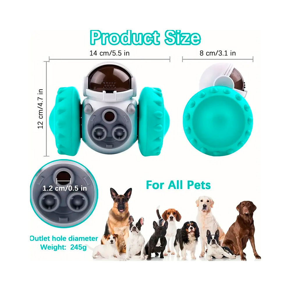 Interaktiver Roboter-Futterspender – Spaß für Hunde und Katzen!
