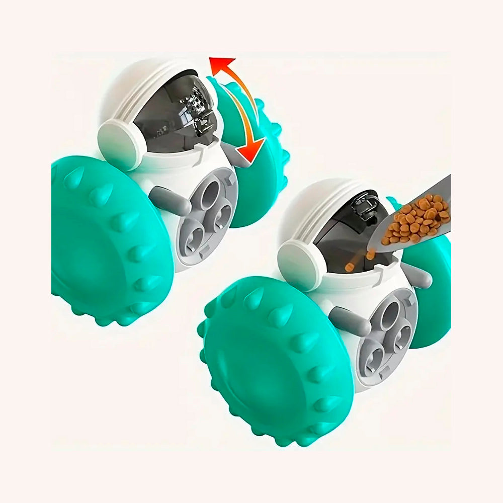 Interaktiver Roboter-Futterspender – Spaß für Hunde und Katzen!