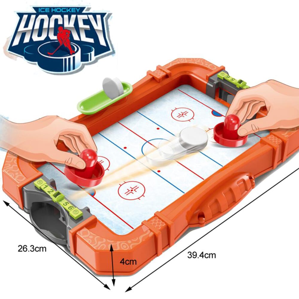 Cooles 2-Spieler Tischhockeyspiel (39,4 x 26,3 x 4 cm)